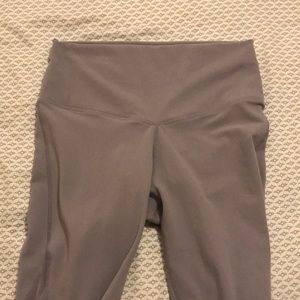 Fabletics lavender crop leggings